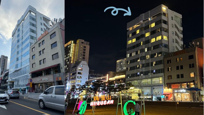 廣安里酒店1 位置